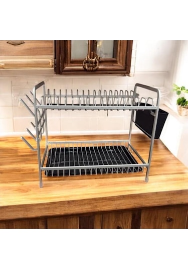 Acar Helmut Alüminyum Bulaşıklık Grt-08087 Gri