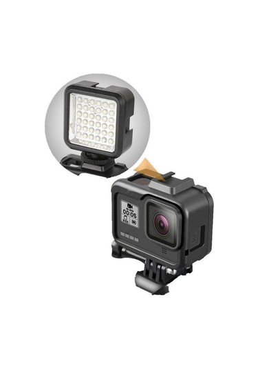 Ayex Hero 8 Plastik Kafes Çerçeve Gopro Hero 8 Uyumlu