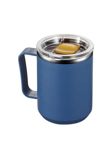 Funtree Treasure 450ml Kahve Fincanı - Çift Duvarlı Vakumlu - Çok Renkli Çok Renkli