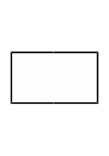 Yifomall "taşınabilir Katlanır Projeksiyon Perdesi - 100/120 İnç Ev Sineması Ve Toplantılar İçin"