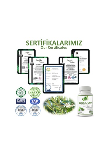 Gökçek Şifa Zeytin L-KVD (Olive L-Kvd Capsule) 60 Kapsül