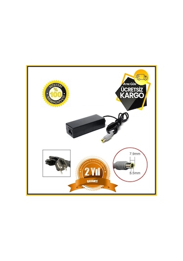 ThinkPad Uyumlu Edge E535, E545 20V 3.25A Notebook Adaptör Şarj Aleti