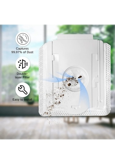 Unimarket 8 Adet Samsung Vca-adb90 70/75/90 Serisi Çubuk Vakum Toz Torbası Yedek Parça Süpürge Yedek Parçaları 8 Adet