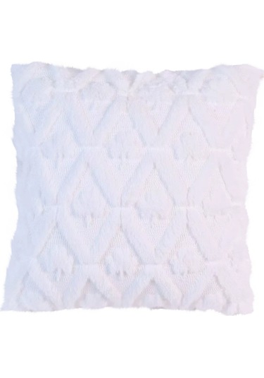 Bahar Oturma Odası Kanepe Yastık Kılıfı Peluş 3d Ev Tekstili Çekirdeksiz Yastık Kılıfı, Tek Taraflı Baskı, 17,7 17,7 İnç, 1 Adet Diğer