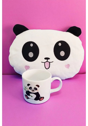 Peluş Yastık Ve Kupa Seti