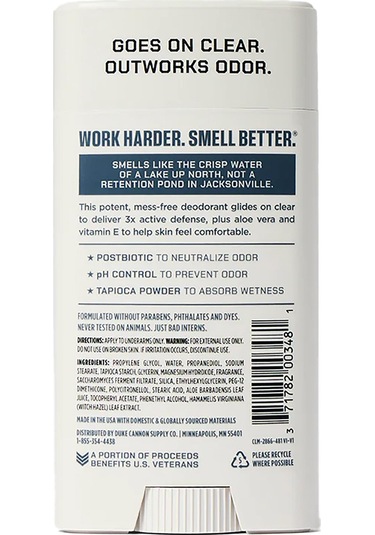 Duke Cannon Midnight Swim Alüminyumsuz Stick Deodorant 85gr