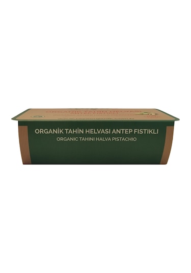 Organik Antep Fıstıklı Tahin Helvası 200 Gr