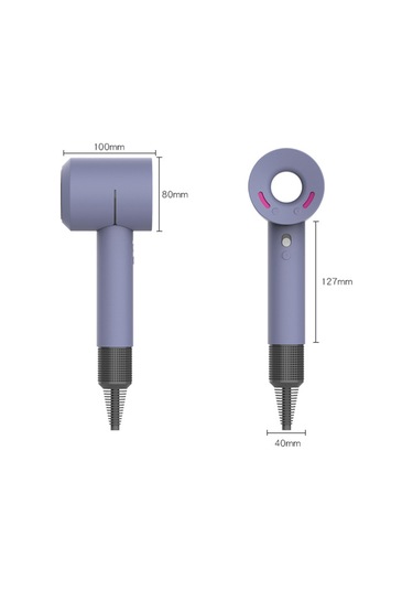 Mufunye Pratik Ve Güvenli Saç Kurutma Makinesi Kılıfı, Renk Seçenekli Silikon Koruyucu