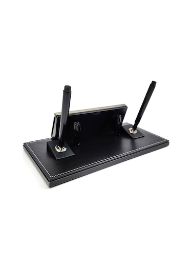 Prozenis Pr2650 Deri Masa Üstü İsimlik Masa İsimliği