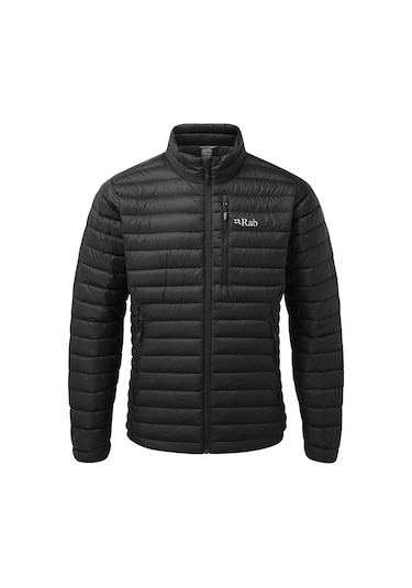 Rab Microlight Kaz Tüyü Mont Siyah Renk Siyah