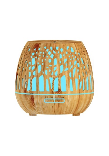 Moveevo 400ml 4 İşlevli Nemlendirici Temizleyici, Aromaterapi Dağıtıcı, Gece Lambası, Otomatik Kapanma Ve Zamanlayıcı Au Şarj Aleti