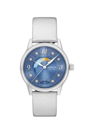 Montblanc Boheme Day & Night 34 Mm Otomatik Saat 133310 Mavi