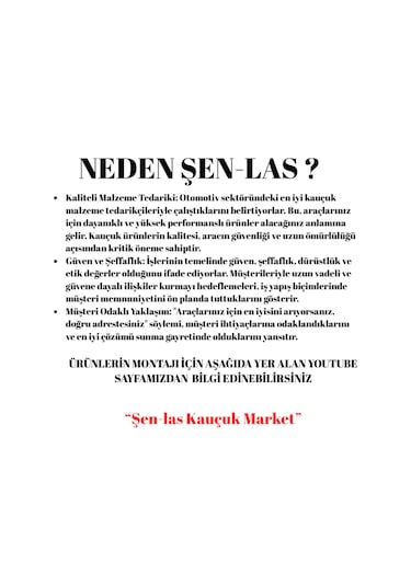 Ford Transit Custom Panelvan 2023-2025 Şen-las 3 Kapı Fitili Şl36407