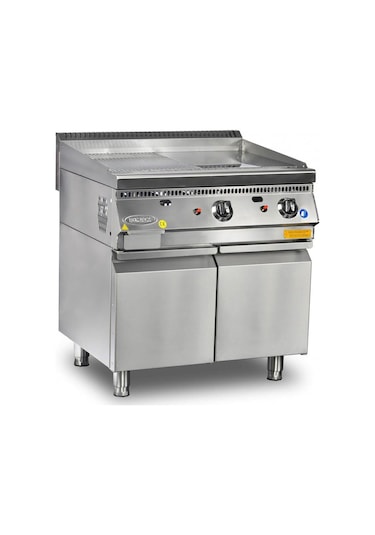 Pimak Doğalgazlı Izgara Oluklu 900 Seri 80x90x85