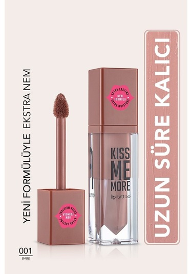 Flormar Uzun Süre Kalıcı Mat Ruj - Kiss Me More-001 BABE-8682536040624