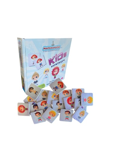 Matchingoo Eşleştirme Ve Hafıza Kartları : Kids - Minikler