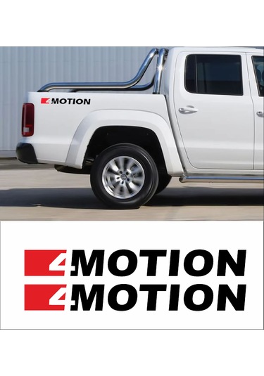 Volkswagen 4 Motion Sticker 2 Adet 00600 40x5 Cm