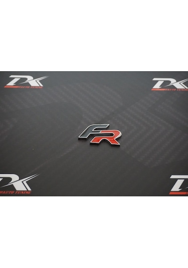 Seat Fr Bagaj Krom Metal 3M 3D Yazı Logo