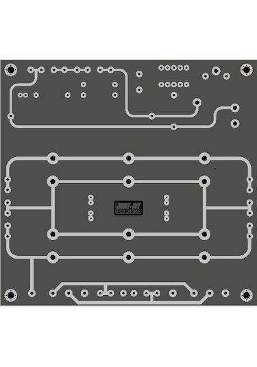Ab Sınıfı Amplifikatör Güç Kaynağı Devre Kartı - Soft Start