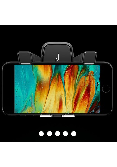 Evrensel Araba Hava Çıkışı Dağı Yerçekimi Telefon Tutucu Standı Dönebilen Metal Braket