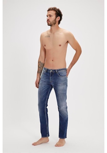 Bad Bear Franco Erkek Jeans-3795 Mavi