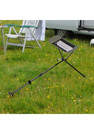 Homyl Katlanır Kamp Sandalyesi Ayak Dayama Aksesuarı Alüminyum Yeşil