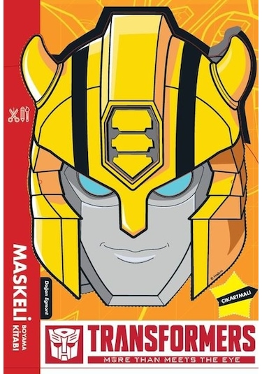 Transformers - Maskeli Boyama Kitabı- Doğan ve Egmont Yayıncılık