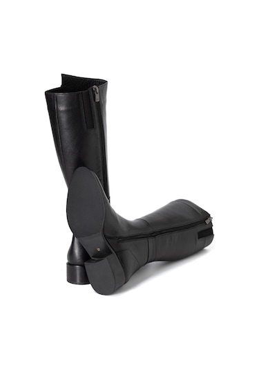 Nero Black Çizme Kadın 25k11099 Vergelio Skin Boot Siyah