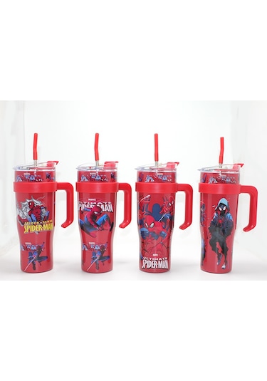 Spiderman Pipetli Termos Suluk Diğer