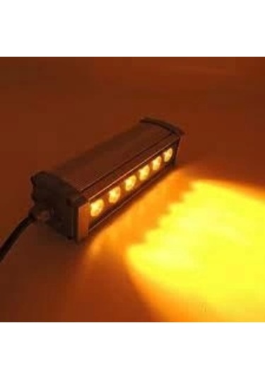 Ycl Wallwasher 18x1w 18w 50cm Amber