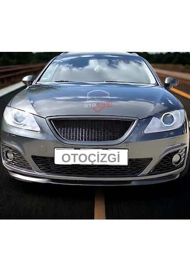 Cupra Lip Uyumlu Kupra Dil Çupra 3 Parça Ön Ek Plastik Tampon Spoiler