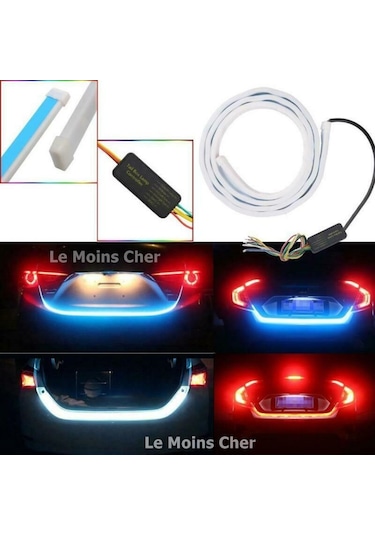 Honda Civic Bagaj Altı Kayan Led Kayar Led 120 Cm