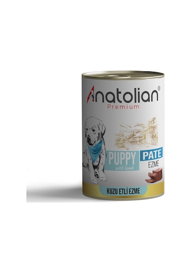 Anatolian Premium Lamb Pate Kuzulu Yavru Ezme Kedi Konservesi 400 G