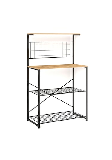 Çok Amaçlı Dolap Mutfak Rafı Bango Masa Çam 1433