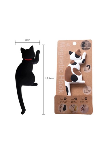 Xiyyadms Sevimli Kedi Buzdolabı Mıknatısı - Pratik Ve Dayanıklı Dekoratif Magnet A6 Diğer