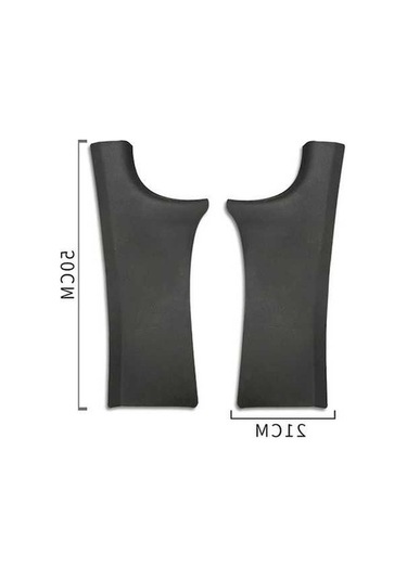 Wondernest Tesla Model Y Arka Kapı İç Eşik Şeridi Ve Koltuk Anti-kick Tpe Deri Koruyucu Ped