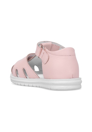 Elit Aik-1928 İlkadım Kız Çocuk Düz Sandalet Pudra Pudra