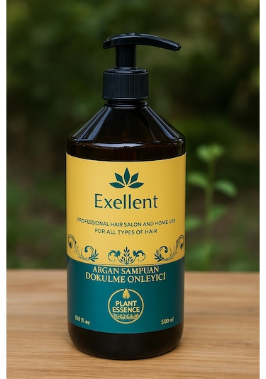 Exellent Argan Şampuanı Hacimsiz - İnce Telli