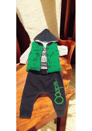 Bebek 3 Lütakım renkli Çok Renkli