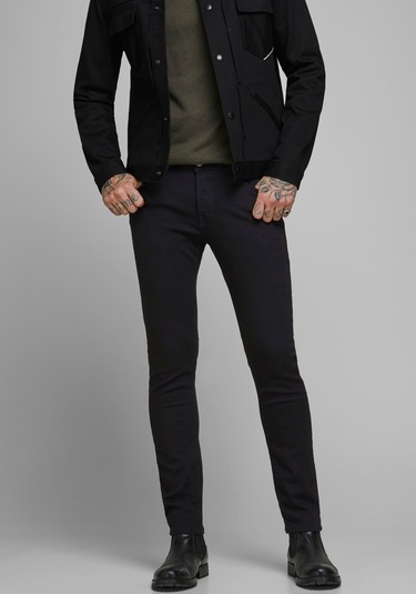 Jack & Jones Glenn 816 Slim Jean 12152346 Black Denim Siyah
