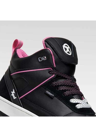 Xpd Moto-1 Deri Lady H2out Sneakers Siyah