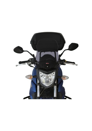 GP Kompozit SYM Wolf 2012-2016 Uyumlu 3 Delikli Ön Cam Füme 49 cm