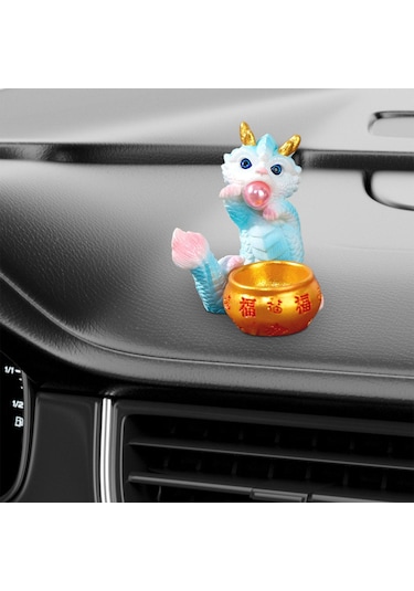 Homyl Çin Yeni Yılı Ejderha Heykeli Heykel Ev Oturma Stil-e