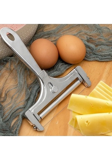 Createtech Peynir Dilimleyici, Ayarlanabilir Tereyağ Kesici Paslanmaz Çelik Tel Kazıyıcı Diğer