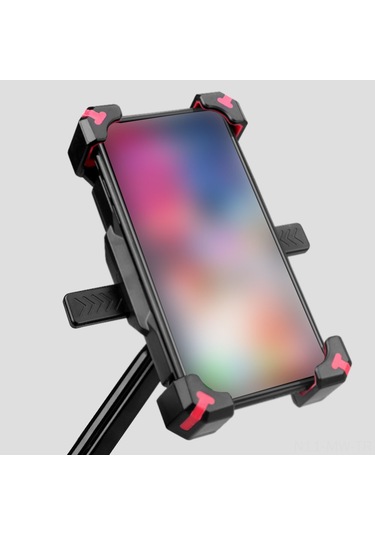 Moveevo Motosiklet Ve Bisiklet İçin Pratik Telefon Tutucu: Hızlı Kilitleme, 360 Dönebilir, 3.5-6.8 İnç Telefonlar İçin