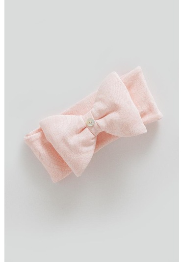 Caramell %100 Pamuk Tiny Lace Bandana Crml.bnt.1915 Pembe