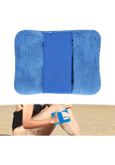 Suntek Plaj Kum Temizleme Çantası Açık Hava Mavi-16cmx12cm