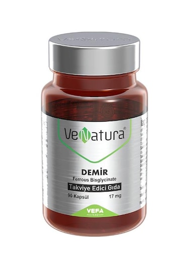 Venatura Demir Bisglisinat 17Mg 90 Kapsül