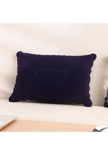 Trendooze Şişme Boyun Destek Yastığı, Konforlu Ofis Seyahat Gri Gri