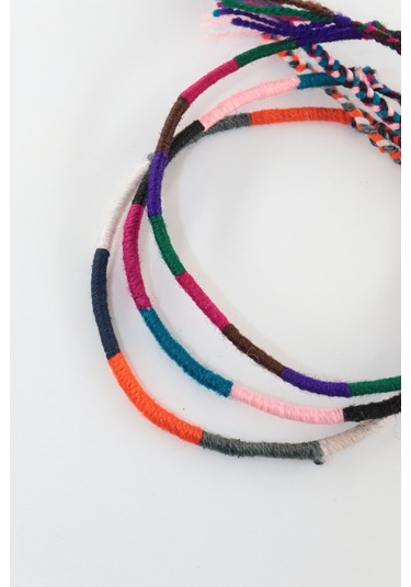 3lü Kombin Örme İp Bileklik. Erkek İp Bileklik. Kadın İp Bileklik Unisex İpli Bileklik. Bileklik İpi Çok Renkli